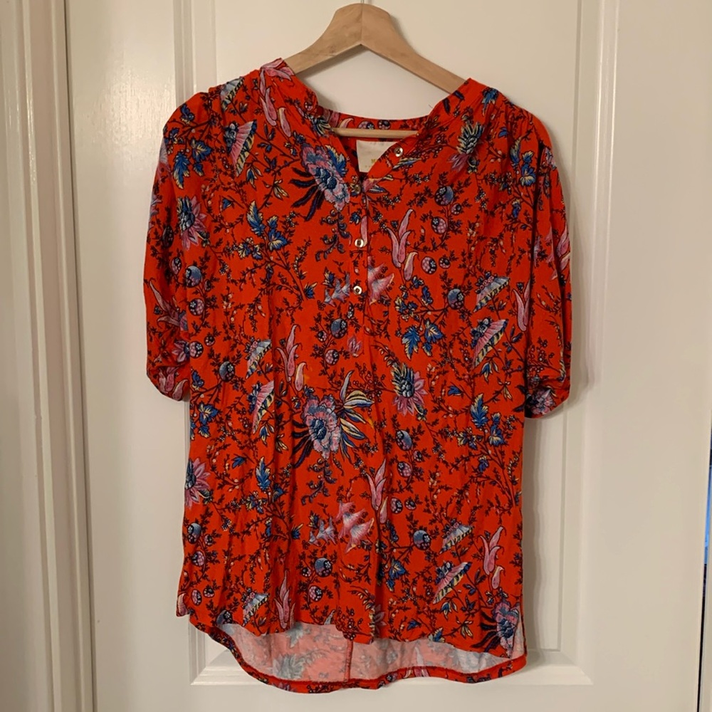 Maeve colorful blouse